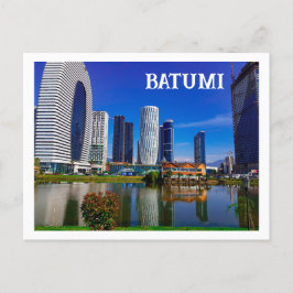 Georgia Batumi Architecture liggande Vykort