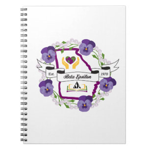 Georgia Beta Epsilon Notebook Anteckningsbok