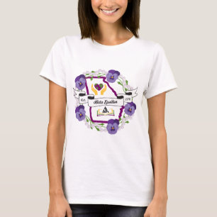 Georgia Beta Epsilon White Tshirt T Shirt