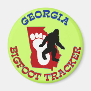 Georgia Bigfoot bogserare Magnet