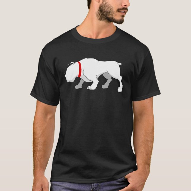Georgia Bulldog T Shirt (Framsida)