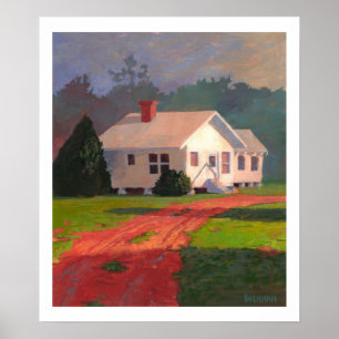 Georgia Clay print Poster