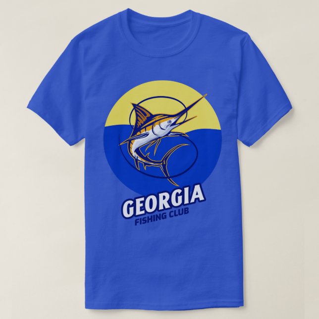 Georgia Fishing T Shirt (Design framsida)