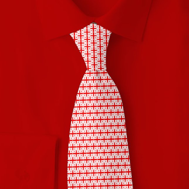 Georgia Flag Brick Pattern Slips (Skapare uppladdad)