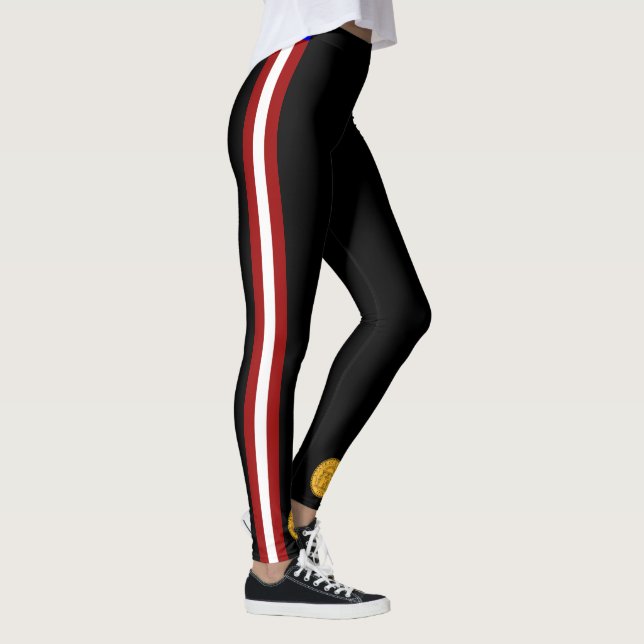 Georgia flagga leggings (Höger)
