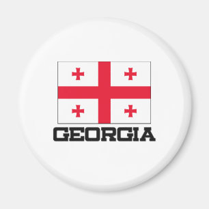 Georgia flagga magnet