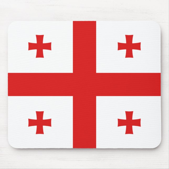 Georgia Flagga Mousepad Musmatta (Framsidan)