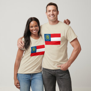 Georgia flaggaT-tröja Tee Shirt