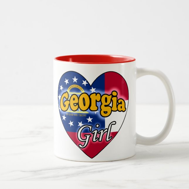 Georgia Flicka Två-Tonad Mugg (Höger)