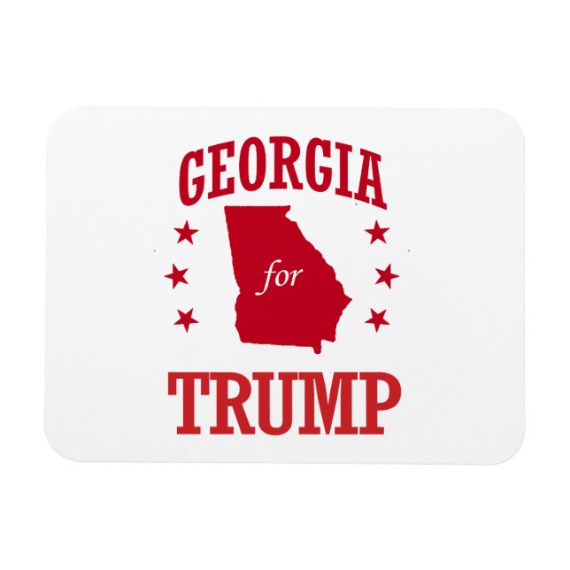 GEORGIA FOR DONALD TRUMP MAGNET (Horisontell)