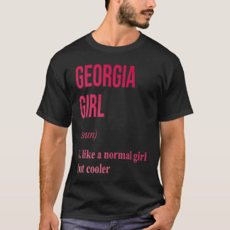 Georgia Girl State GA Woman T Shirt