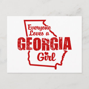 Georgia Girl Vykort