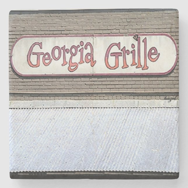 Georgia Grill, Georgia Grill Stenunderlägg (Framsidan)