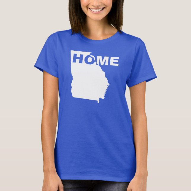 Georgia Hemifrån Från Stat T-Shirt (Framsida)