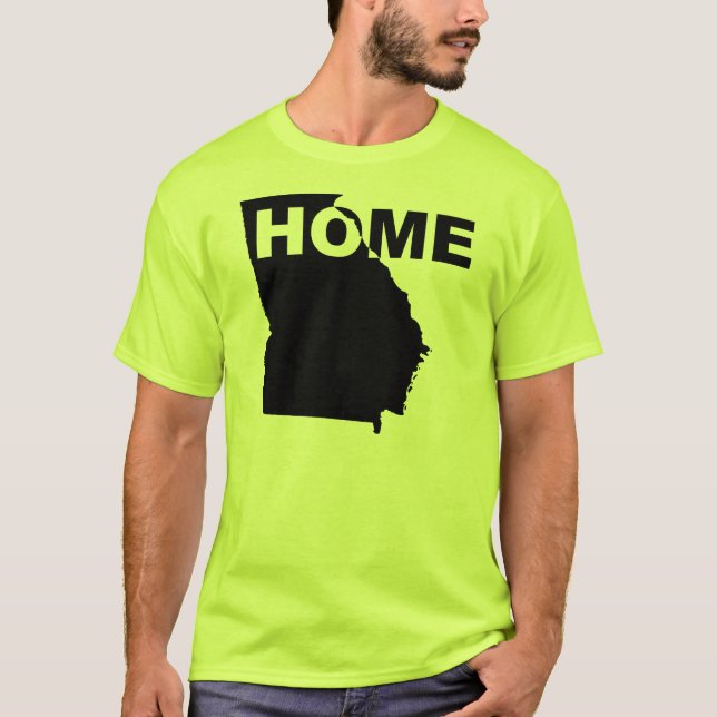 Georgia Hemifrån Stat T-Shirt (Framsida)