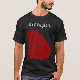 Georgia InterStates [Red Berry Design] T Shirt