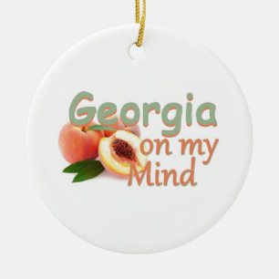 GEORGIA JULGRANSPRYDNAD KERAMIK
