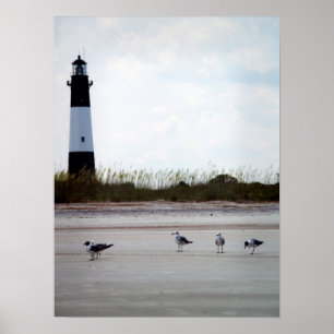Georgia Lighthouse Poster