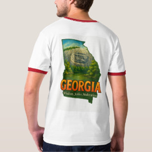 Georgia   Livlig statlig stolthet T-shirt