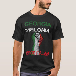Georgia Meloni Italiano Hero T Shirt