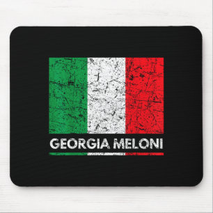 Georgia Meloni italiensk hjälte Italien flagga Musmatta
