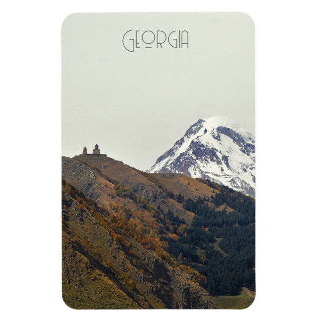 Georgia, montera Kazbegi Magnet (Vertikal)