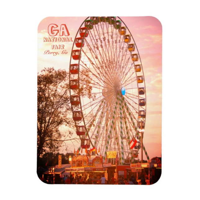 Georgia National Fair, Perry GA Magnet (Vertikal)