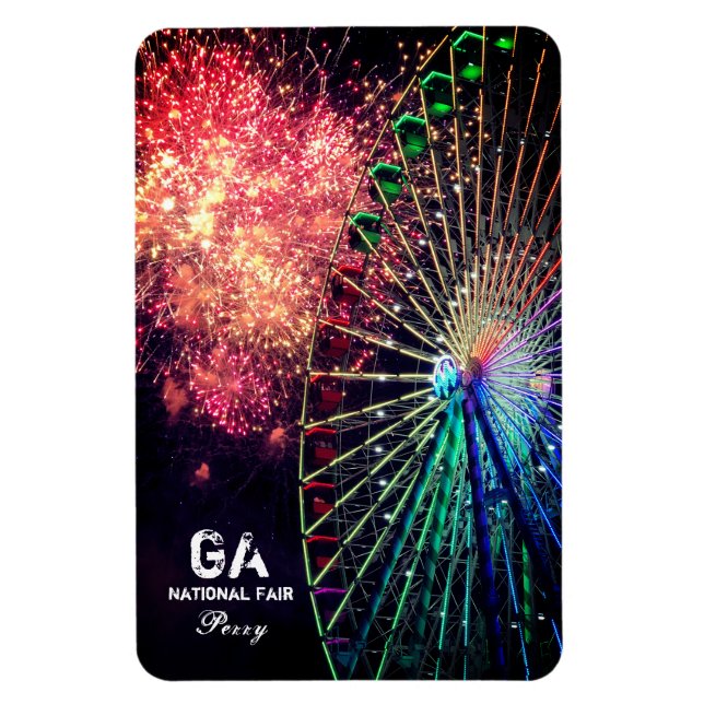 Georgia National Fair, Perry GA Magnet (Vertikal)