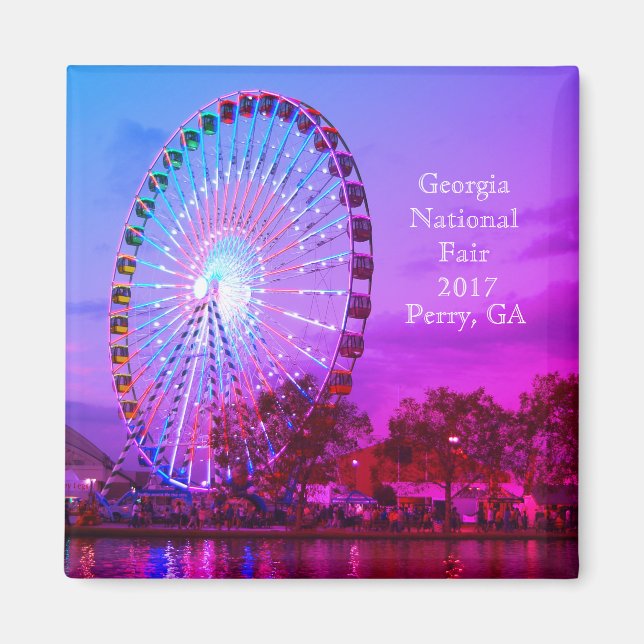 Georgia National Fair, Perry GA Magnet (Framsidan)