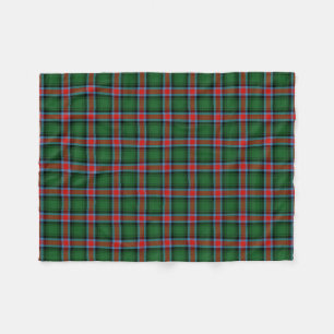 Georgia officiell state tartan fleecefilt