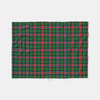 Georgia officiell state tartan fleecefilt