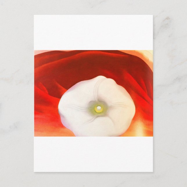 georgia o'keeffe art vykort (Framsida)