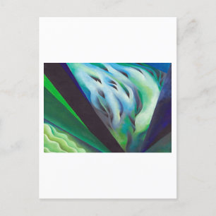georgia o'keeffe art vykort