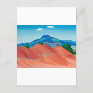 georgia o'keeffe art vykort