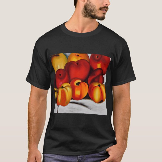 Georgia O'Keeffe Blue-03 T Shirt (Framsida)