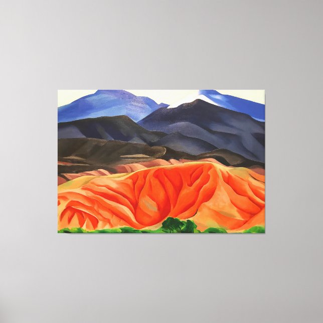 georgia o'keeffe canvastryck (Framsida)