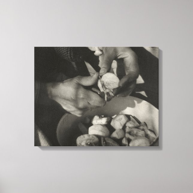 Georgia O'keeffe Händer (ca 1920-1922) Canvastryck (Framsida)