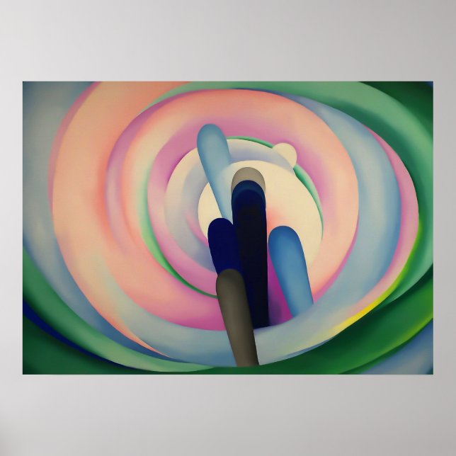 georgia o'keeffe poster (Framsidan)