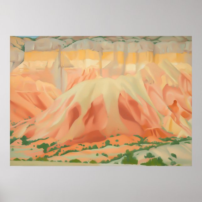 georgia o'keeffe poster (Framsidan)