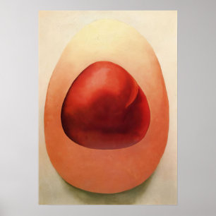 Georgia O'Keeffe - Röda och rosa stenar - Precisi Poster