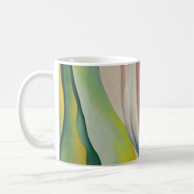 Georgia O'Keeffe - Rosa Tulip, 1926 Kaffemugg (Vänster)