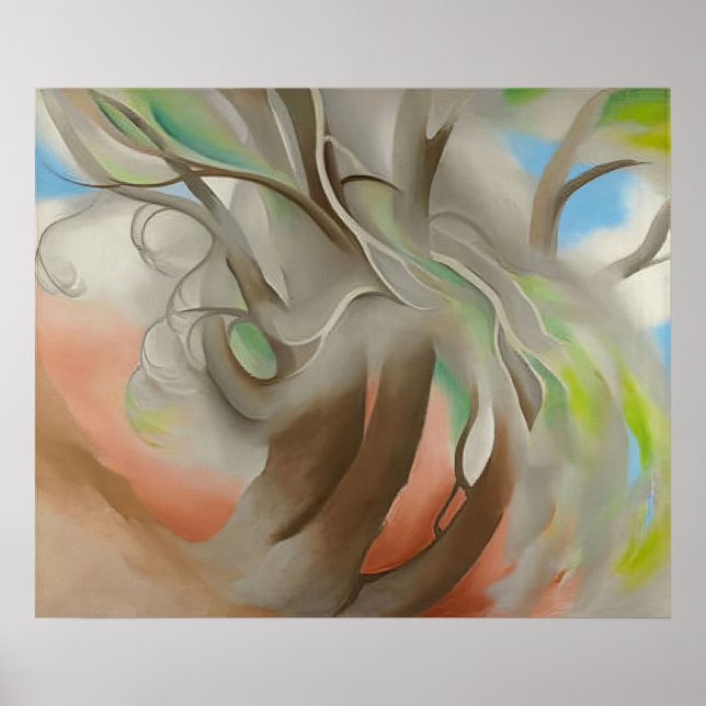 Georgia O'Keeffe -  Spring Tree No. II - Precision Poster (Framsidan)