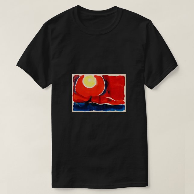 georgia o'keeffe t shirt (Design framsida)