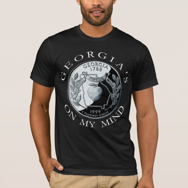 GEORGIA PÅ MITT VARAR BESVÄRAD TEE SHIRT (Framsida)