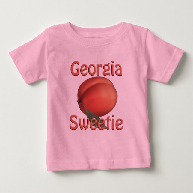 Georgia Peach Infant T-shirt (Framsida)