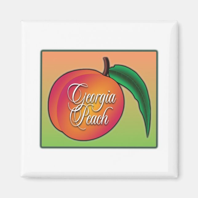 Georgia Peach Magnet (Framsidan)