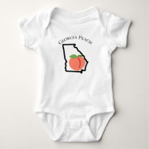 Georgia Peach newborn bodydress