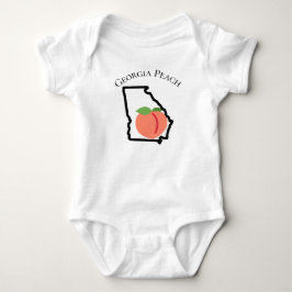 Georgia Peach newborn bodydress T Shirt