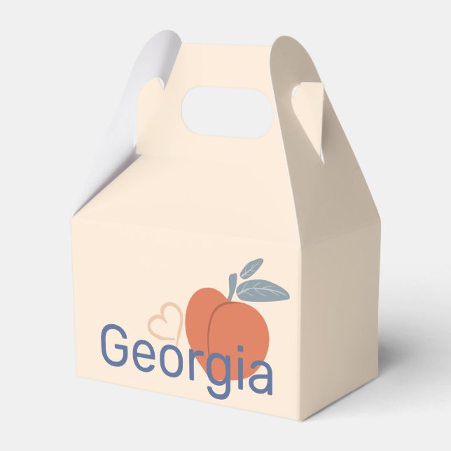 Georgia Peach Presentaskar (Framsidan Sidan)