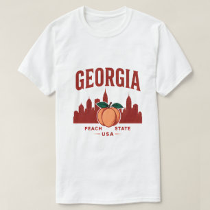 Georgia Peach State Äventyr T Shirt